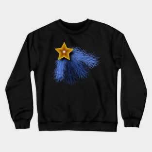 Christmas Blue Tree Decoration Crewneck Sweatshirt